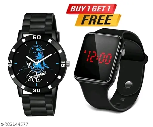 Watch  by one get one free watch